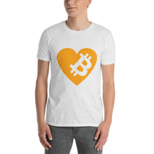 Load image into Gallery viewer, I Love Bitcoin Unisex T-Shirt